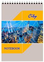 СБ Блокнот А5-  48л. (верх.спираль) "Офисный" 03 (City 3)140*200