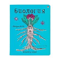 Тетрадь предм. 48л. АЛЬТ "Школа волшебства-Биология" 7-48-1145/03 мел.карт.,фольга (клетка)