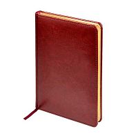 Ежедневник н/д А5+ 136л. BV кож.зам. "Sydney Nebraska" 3-128/03 коричневый,золотой срез