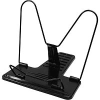 Подставка для книг ATTOMEX 8063639 чёрная,металл.и пластик,16*14,5*16см