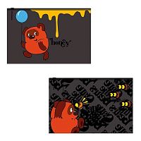 Папка на молнии B5 (289*214мм) EK "Винни-Пух" 61175 Zip,пластик,160мкм,асс.