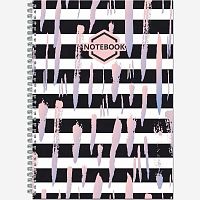 Тетрадь120л. (клетка) А4 Полином спираль "Стильный офис" 2731/1021612