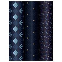 Бумага упак. 70*100см MESHU "Strict pattern" глянц. (1лист в рулоне) MS_62825 80г/м2,асс.