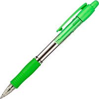 Ручка авт. масл. шар. PILOT BPGP-10R-F (SG) синяя,0,7мм,лин.письма 0,22мм,св.-зелёный корп.