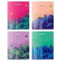 Тетрадь 48л. (клетка) Berlingo "Flower Art" CBs_48S20 софт-тач,80г/м2,асс.