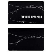 Наклейка на банковскую карту ФЕНИКС "Фразы с характером" 71709 ПВХ (2шт.)