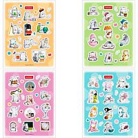 Набор наклеек ХАТ "Приключения кота Пирожка" А6 4л.