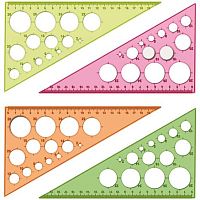 Треугольник СТАММ 30град/19см ТК11 с окружн.