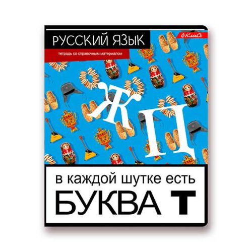 Тетрадь предм. 48л. SVETOCH "Сила правды-Русский язык" 48ТСК5_000130 (линия)