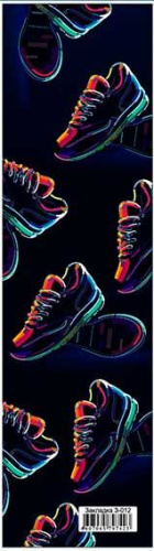 СБ Закладка д/книг З-012 "Кеды" картон, 5*18см