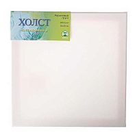 Холст грунт. на подрамнике 30*30см ЗХК "Сонет" E5309-P-30x30cm хлоп.100%,280г/м2,мелк.зерн.