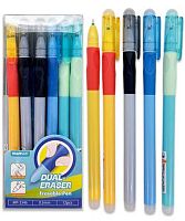 Ручка гелевая "Пиши-Стирай" INTELLIGENT DM-19 синяя,0,5мм,игольч.,цв.корп.,асс.