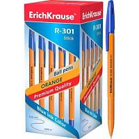 Ручка шар. EK R-301 Orange Stick 43194 синяя,0,7мм