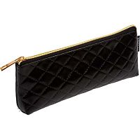 Пенал-косметичка deVENTE 210*80*35 "Artique" 7026533 (45предм.) чёрн.,треуг.,кож.зам.