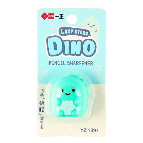 Точилка 1отд. КОКОС "iiGEN Dino" 215425 силикон.