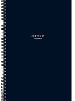 Тетрадь 80л. (клетка) А4 Проф-Пресс спираль "Насыщенный синий" 80-9021