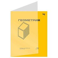 Тетрадь предм. 48л. BG пластик.обл. "Перфокарта-Геометрия" 63808 (клетка)