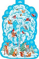 0.0-35-5015 Плакат "Зимнее дерево" фигурн. (МО)
