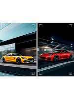 Блокнот А7  48л. Проф-Пресс "Шикарные автомобили-6" Б48-3009 склейка,цв.мел.обл.,блок-офсет