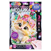 Мозаика кристальная МУЛЬТИ АРТ "Кошечка-фея" CRYST-139899 (17*23см)