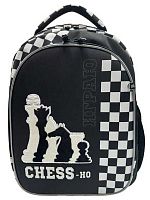 Рюкзак облегчённый CENTRUM "Chess-но" 73219 светоотраж.эл.,эргоном.спинка,40*32*16см