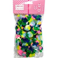 Набор д/творчества deVENTE "Помпоны" 8000423 пастельные,50шт,25мм