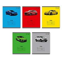 Тетрадь 18л. (линейка) SVETOCH "Дрифт" Т185 (01454) выб.лак