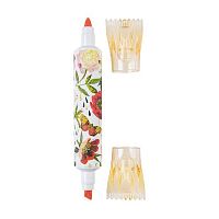 Маркер текст. BV "Flora. Пионы" 22-0189 персиковый,двухстор.,пулев.+клин.,1-5мм,ароматиз.