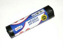 Пакеты д/мусора "CleanLab" 120л. 10шт 9050710 чёрные,68*108см,ПНД,тип дна звезда,12мкм