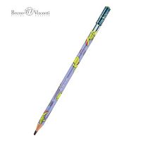 Карандаш ч/гр. пластик. BV FunGraphix "Рекс" 21-0073/03 HB,трёхгр.корп.,гриф.3мм