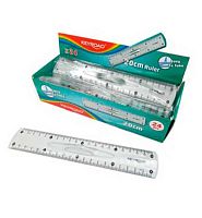 Линейка 20см KEYROAD KR971172 пластик,с грипом