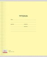 Тетрадь 12л. (линейка) EK "Классика Visio (жёлтая)" 40005 обл.мел.карт.