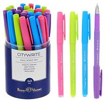 Ручка масл. шар. BV CityWrite "Special" 20-0024 синяя,1,0мм,асс.