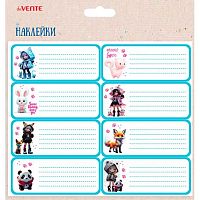 Наклейки д/тетрадей deVENTE "Korokoro" 8066519 (8шт) 40*96мм