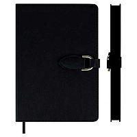 Ежедневник н/д А5 120л. ESCALADA кож.зам. "Буйвол чёрный" 70611