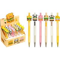 Карандаш вечный deVENTE "Милый гамбургер" 5010420 авт.,d=2мм,подар.,с декор.эл.,асс.