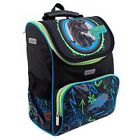 Ранец школьный ATTOMEX "Lite. T-Rex Dino" 7030417 жёсткий,34*27*20см,светоотраж.элем.,830гр.