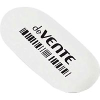 Ластик deVENTE "Ellipse" 4070903 белый,синт.каучук,овал.,45*19*10см,пластик.банка