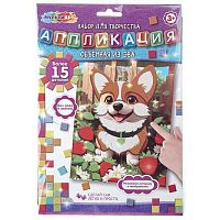 Аппликация объемная ЭВА МУЛЬТИ АРТ "Корги" EVAMBIG-138480 (17*23см)