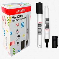 Маркер д/доски deVENTE 5040514 чёрный,3мм,кругл.корп.