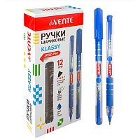 Ручка масл. шар. deVENTE "Klassy" 5073526 синяя,0,7мм,игольч.након.,п/прозр.корп.,однораз.