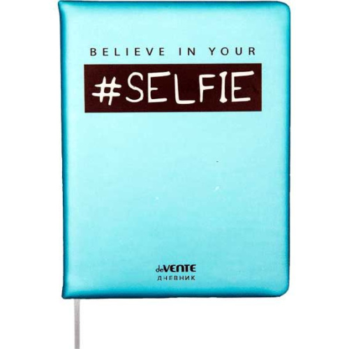 Дневник 1-11кл. deVENTE тв.обл. "#Selfie" 2022409 кож.зам.,поролон,soft touch,бел.бум.,шелкогр.