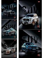 Тетрадь 48л. (клетка) Проф-Пресс "Блестящее авто" Т48-9138 цв.мел.обл.