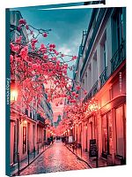 Ежедневник н/д А5  80л. Проф-Пресс тв.обл. "Вечерние уличные огни" 80-6758 цв.мел.обл.