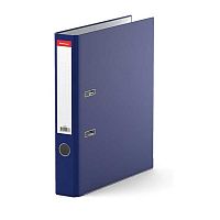 Регистратор 50мм EK А4 "Standard" 273 синий,карт.,б/в,тисн.песок
