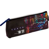 Пенал-косметичка deVENTE 210*80*35 "Label. Tokyo Drift" 7026507 (45предм.) треуг.,кож.зам.,на молн.