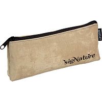 Пенал-косметичка deVENTE 210*80*35 "sigNATURE" 7026619 (45предм.) треуг.,оливк.,кож.зам.