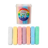 Мел д/асфальта  7цв. Фантазия MCB7 брусок пласт.банка