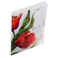 Фотоальбом Полином  36фото "Тюльпаны" ФА 36.001-15 10*15см,пластик.листы