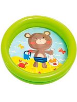 Бассейн надувной  61*15см Рыжий кот INTEX "Морские обитатели" 59409NP